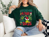 A Little Who Is Due Sweatshirt, Custom Month Pregnancy Crewneck, New Mom Christmas Shirt, Xmas Gift for Mom