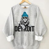 Detroit Football Sweatshirt, Detroit Football Shirt, Sunday Football, Detroit Game Day Crewneck