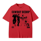 Cowboy Bebop Tshirt, Anime Tee, Anime cosplay shirt, Faye Valentine tshirt