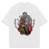 Canelo Alvarez Undisputed King Mexico Goat Saul Alvarez Boxing Vintage Style Graphic Design T-Shirt Cotton Menswear Style001