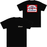 Budweiser Beer T-shirt - 2 Side - Unisex Design - Style Selections - S To 3xl Sizes - Pick Your Color - Unisex Clothing Choices
