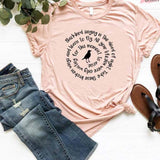 Blackbird Singing In The Dead Of Night Shirt, Blackbird Beatles Shirt, Beatles Lyrics, Music Shirts For Women, Music Lovers Gift Cotton Fabric