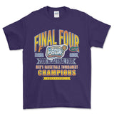 2006 NCAA Final Four Champions Indianapolis T-Shirt, graphic vintage sports tees for men Style001