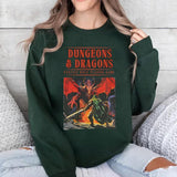 Dungeons and Dragons Vintage Inspired Sweatshirt, Vintage Dungeons and Dragons 1974 shirt, DnD shirt, Dungeon Master shirt, DnD gift shirt