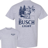 Busch Light, Beer, Busch Light Deers Hunting in The Forest T-Shirt, Summer T-Shirt, Unisex T-Shirt, Crewneck Shortsleeve Tshirt