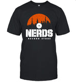 DRAIN Nerds Record Store T Shirt