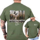 Busch Light Ducks Unlimited Shirt T-Shirt, Hunting Tee Shirt, Gift For Men, Love, Athletic, Casual Menswear, Classic Cotton Top