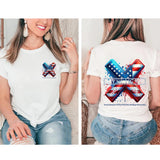 Custom Year Gen X 2 Side T-shirt 1965-1980 Flag X Proud Member Shirt V2