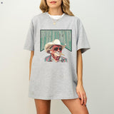 Cowboy Western Make America Great Donald Shirt - Trump 2024 Funny President Unisex Gift Tee Political Humor Appeal