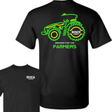 Busch Light Farmers Tractor 2-sided T-shirt, Busch Light T shirt Full Color For Men And Women Style001