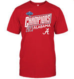 Alabama Crimson Tide Blue 84 2023 SEC Men's Basketball Conference Tournament Champions T-Shirt_1