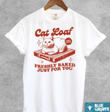 Cat Loaf Tshirt, Funny Cat Comfort Colors Shirt