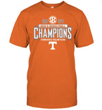 2024 Tennessee Volunteers Men's Basketball SEC Championship T-Shirt