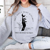 3 They didnt burn witches, they burned women T-Shirt, Women's Rights Tee, Reproductive Rights Shirts Style001