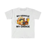 Drunk Driving T-Shirt, Funny Unisex Graphic Tee, Satirical Statement Gift Shirt for Those with a Taste for Edgy Humor and Meme Style