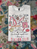 Cant Talk Right Now Teacher Things Tshirt Sweatshirt Sublimation