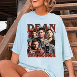 Dean TShirt, Winchester T Shirt, Gift For Woman and Man Unisex T-Shirt Sweatshirt Hoodie Casual Cotton Fabric Fashion Top Womenswear