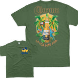 Corona Extra La Vida Mas Fina Bottle T-shirt, Fashion For All Tastes, Gildan Unisex Tee Casual Menswear Style001