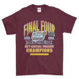 2006 NCAA Final Four Champions Indianapolis T-Shirt, graphic vintage sports tees for men Style001