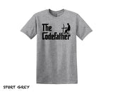 Coding Shirt, The Codefather Programmers T-shirt, Graphic for Software Engineers, Unique Unisex Tee, Engaging Coder Fashion Gift