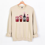 Dr Pepper Crewneck Sweatshirt - From Casual To Formal - Dynamic Prints - Unisex Designs