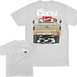 Coors Banquet Beer T-shirt Classic Pickup Truck, For Him Streetwear Style001