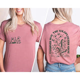 Consider How The Wildflowers Grow, Luke 12-27, Bible Verse Shirt, Gift For Christian Women, Christian Women Outfit, Christian Shirt