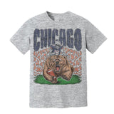 Chicago City Football Graphic T-Shirt - Limited Edition, Chicago Football Shirt, American Football Merch, Perfect for Fans of Chicago Menswear Top