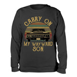 Carry On My Wayward Son Sunset Vintage Shirt, Supernatural Vintage T Shirt, Gift For Woman and Man Unisex T-Shirt Sweatshirt Hoodie Style001