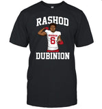 Arkansas Razorbacks Football Rashod Dubinion T-Shirt_1