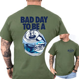 Bad Day to Be a Busch Light Front and Back Shirt Graphic T-shirt 2 Sides, Gift For Men, Love, Athletic, Casual Style001