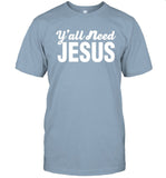 A'ja Wilson Wearing Y'all Need Jesus T Shirt