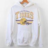 11. LSU Tigers Vintage NCAA Sportswear Sweatshirt, University Louisiana State Authentic Shirt Gift for Football Fans