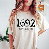 1692 They Missed One Sweatshirt, Sanderson Witch Sweater, Retro Salem Halloween Sweatshirt, Gift For Halloween