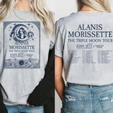 Alanis Morissette The Triple Moon Tour 2024 Shirt, Alanis Morissette Fan Shirt, Alanis Morissette 2024 Tour, The Triple Moon Concert Shirt
