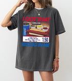 Comfort Colors I Got That Dog In Me Shirt, Keep 150 Dank Meme Shirt, Costco Hot Dog Combo Shirt, Trendy Shirts