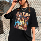 90Ã¢â‚¬â„¢S Mom Vibes Shirt, Funny Mom Tee, Cool Moms Club Shirt Design, Funny Mom Life Shirt, Mother's Day Gift, Cool Mom Gifts, Unisex Short Sleeve Tee Shi
