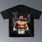 CANELO ALVAREZ TEE, Boxing T-shirt, Boxer Tee, Sports Shirt, Athletic Tee, Fitness Gift, Workout T-shirt Streetwear Crewneck Clothing Style001