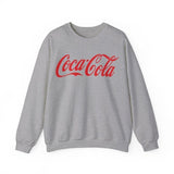 Coca Cola Sweatshirt, Perfect Soda Lover Gift Idea classic soda Sweatshirt, fall crew neck Crewneck Fabric Sweaters Cotton Tops