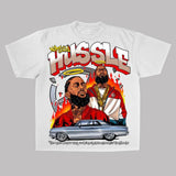 Bootleg Nipsey Hussle T-Shirt, Nipsey Hussle Vintage Tee, Music Rap Graphic Tee, Unisex Fashion Shirt Menswear Womenswear Streetwear