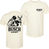 Busch Light Summer Hunting T-Shirt, Hunting T-Shirt, Menswear Top, Colorful, For Him, For Her Style001