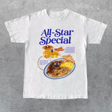 All-Star Special  Breakfast T-Shirt, Unisex Graphic t-shirt, Cotton T-shirt S-5XL, Gift for Friend Style001