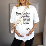 A Little Magic Inside Sweatshirt, Pregnancy Reveal, Cute Maternity Sweatshirt for Expecting Moms