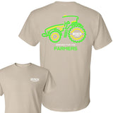 Busch Light Farmers Tractor 2-sided T-shirt, Busch Light T shirt Full Color For Men And Women Style001