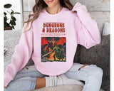 Dungeons and Dragons Vintage Inspired Sweatshirt, Vintage Dungeons and Dragons 1974 shirt, DnD shirt, Dungeon Master shirt, DnD gift shirt