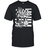 BatwoMANDA Let freedom ring revolution anarchy power to the people eat the rich t shirt