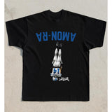 Amon-Ra St.Brown Headstand Football Team T-shirt University Menswear Top Streetwear Shortsleeve Sport Basketball Football