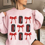Coquette Coca Zero Sweatshirt, Coca Zero Bow Shirt Coca Zero Sweatshirts Womenswear