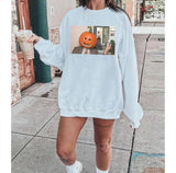 Dwight Pumpkin Head Crewneck, Office Halloween Shirt, Pumpkin Head Sweatshirt, The Office, Dwight Schrute, Funny Halloween Shirt