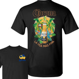 Corona Extra Beer, Corona Extra Bottle 2 sides T-Shirt, For Men, For Women,  Casual Graphic Round Neck T-shirt for Summer, Fashion Men's Top for Daily